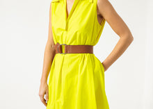 Cargar imagen en el visor de la galería, Balloon Cotton Dress in Yellow